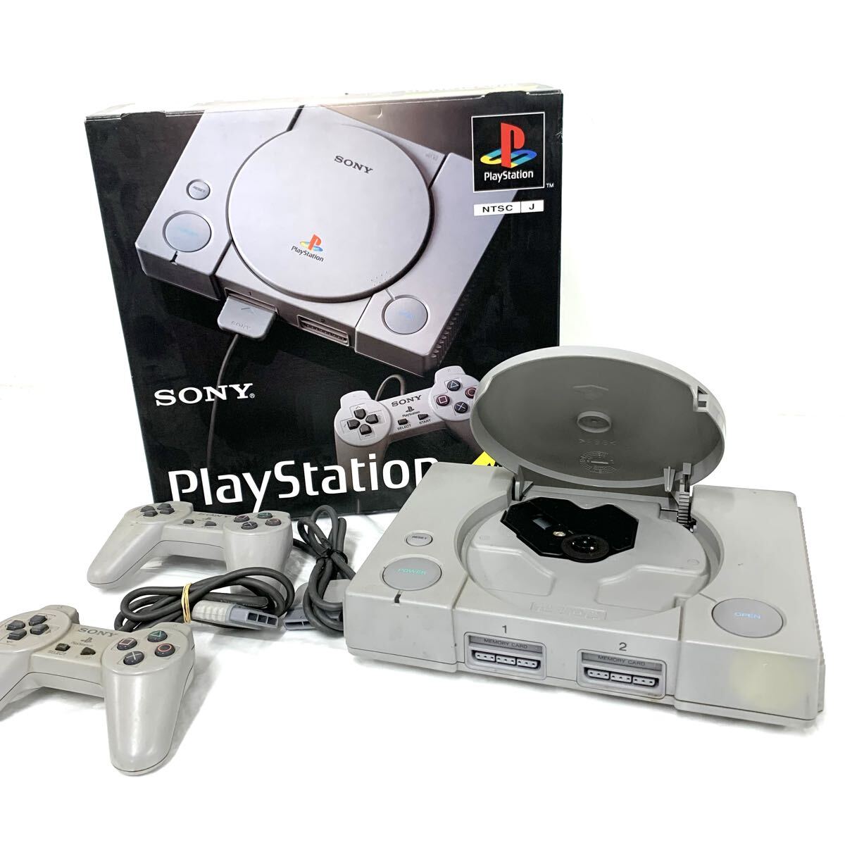動作未確認 現(xiàn)狀品 ソニー SONY ファイティングBOX SCPH-3500 ゲーム機 カg