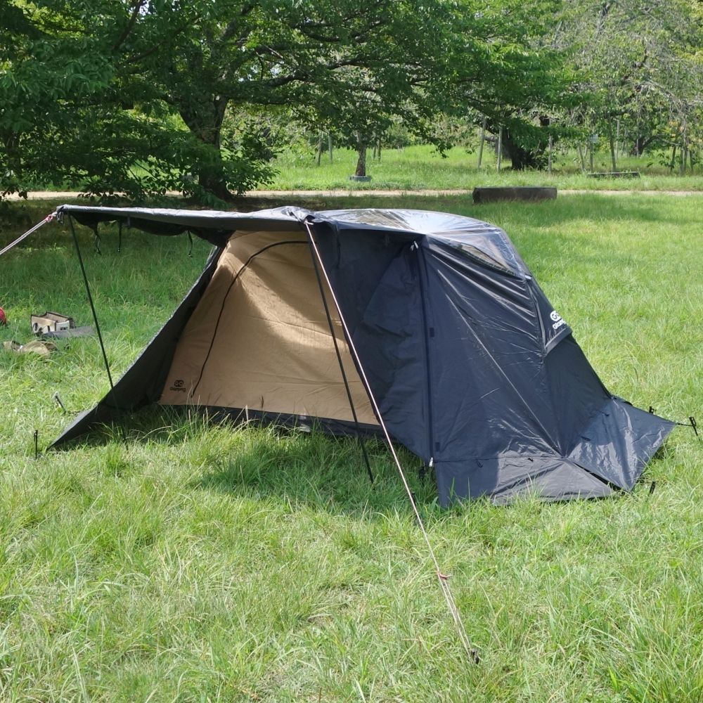 美品 ゴーグランピング GOGlamping SKY EYE CT PLUS 自立式 コットテント フライシート 2点セット キャンプ アウトドア ce08de-rk26y20188