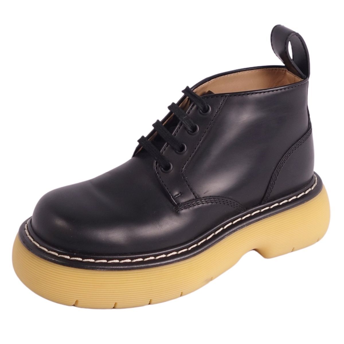  прекрасный товар Bottega Veneta BOTTEGA VENETA ботинки The Bounce The bow ns гонки выше женский 35(22cm соответствует ) черный ce07ed-rm20e32828