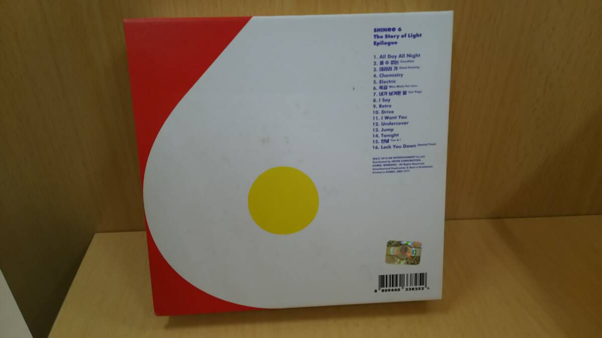 【丸-1650】(MZ)SHINee 6/「The Story of Light Epilogue」/輸入盤CD（yu）