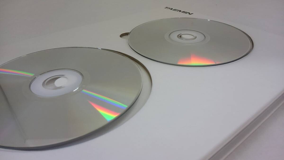 【丸-1658】(MZ)テミン 3rdアルバム NEVER GONNA DANCE AGAIN EXTENDED VER. ポスター欠品 韓國版 SHINee(HN)