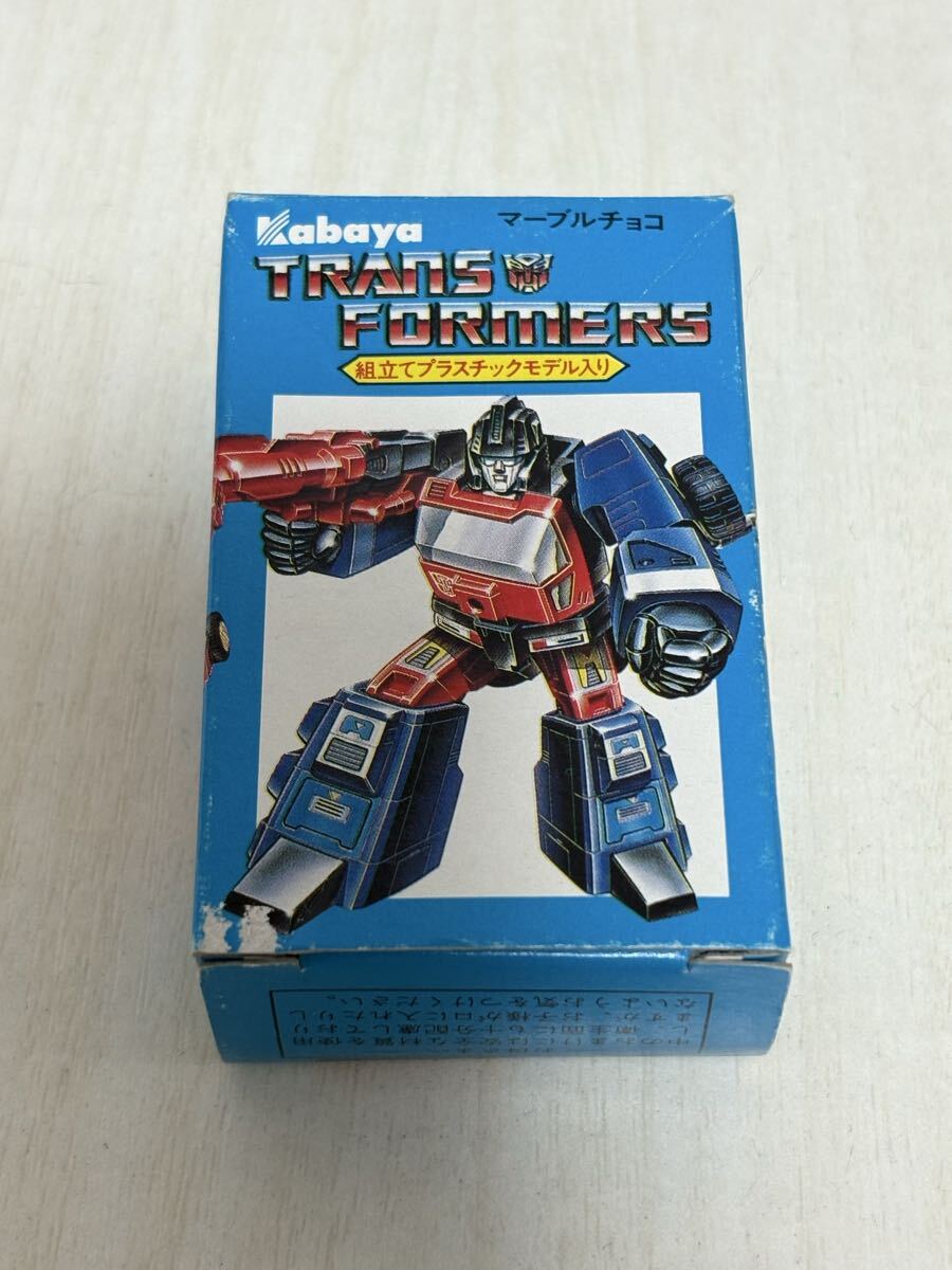 本体新品未組立 当時物 カバヤ マーブルチョコ トランスフォーマー レトロ ヴィンテージ プラモデル