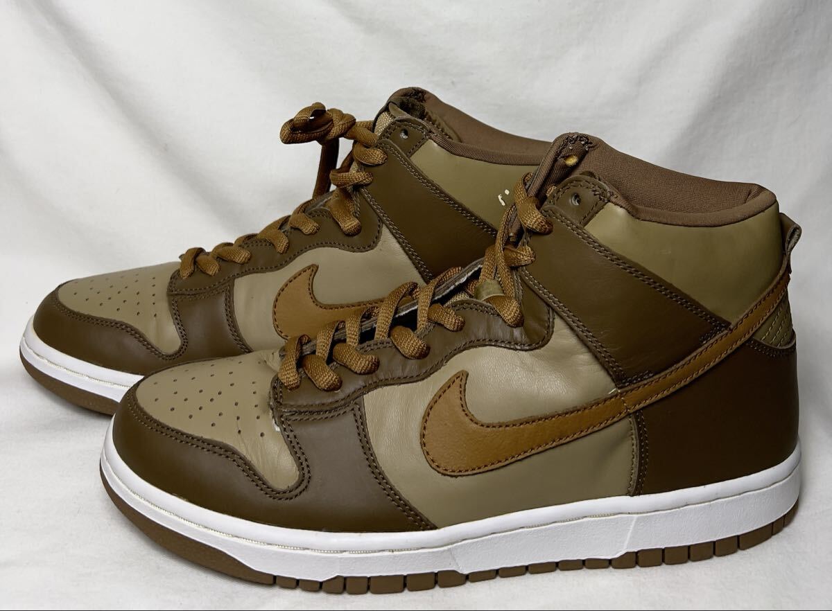 【NIKE】 DUNK HIGH HAY/MAPLE-TAUPE-WHITE 304717-222 29.0cm ナイキ ダンク ハイ メイアタック 02年製 ナイキ_画像3