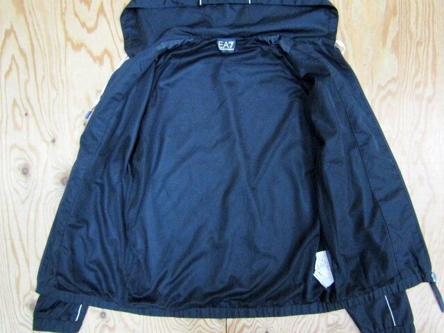 ★エンポリオアルマーニ EMPORIO ARMANI★メンズ ワンポイントプリント フーディジップジャケット★R70810006D_画像4