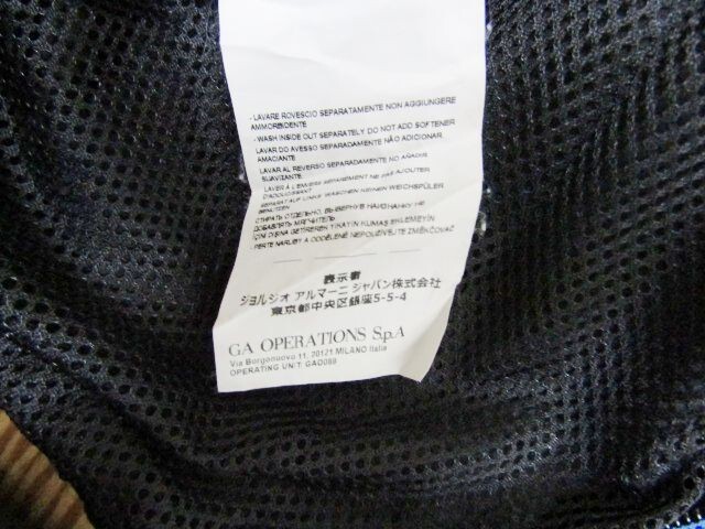 ★エンポリオアルマーニ EMPORIO ARMANI★メンズ ワンポイントプリント フーディジップジャケット★R70810006D_画像6