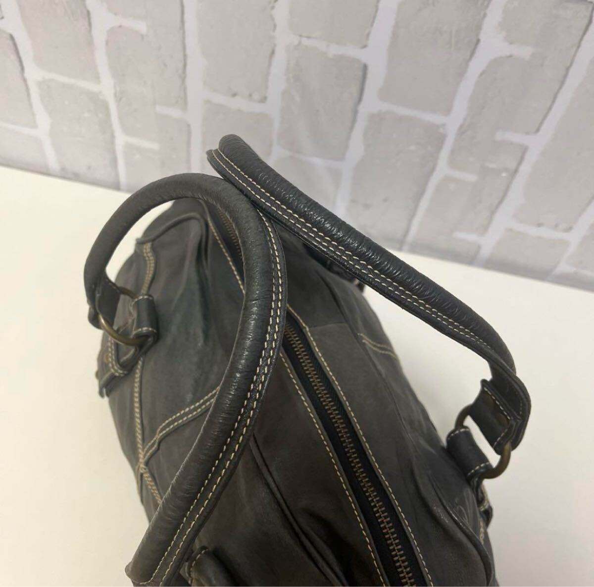 アーカイブ archive フェアリーグランジ Y2K ギャル ワンショルダーバッグ 肩掛け ハンドバッグ レザー 送料無料_画像7