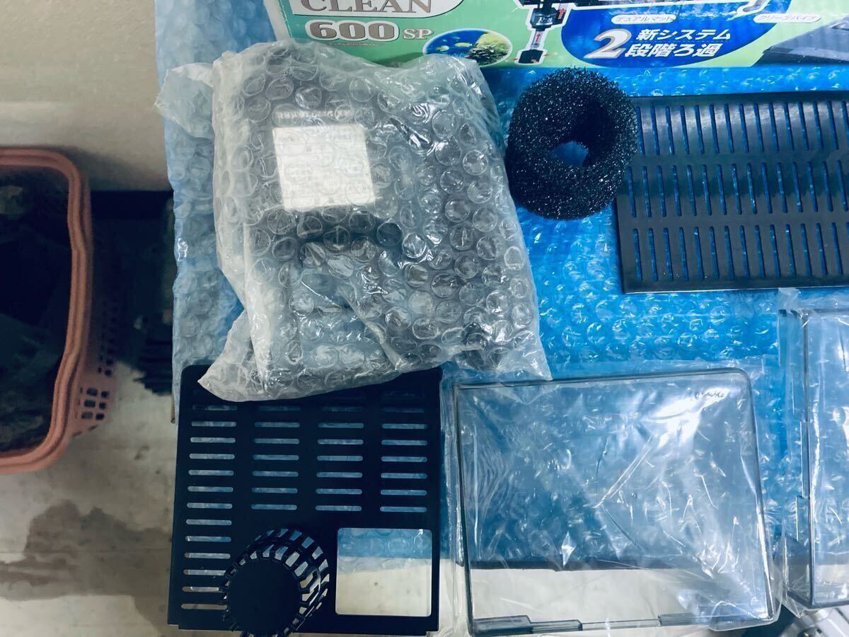 未使用品 汎用 ジェックス 60cm 水槽用 上部 濾過槽 GEX DUAL CLEAN 600SP 観賞魚 フィルター デュアル クリーン_画像4