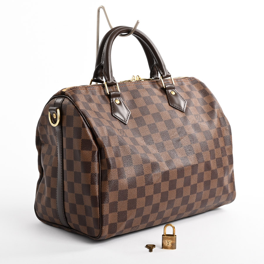  Louis Vuitton speedy частота lie-ru30 сумка "Boston bag" N41367 Brown женский б/у AB товар 