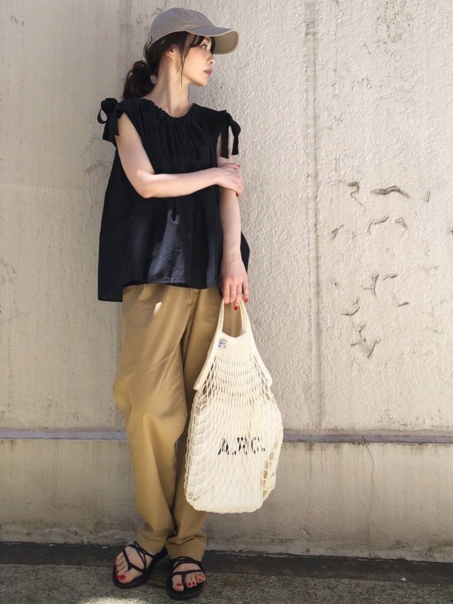 ∞ FRAMeWORK フレームワーク コンパクト チノ グルカ パンツ 38 ベージュ コットン チノパン ∞の画像6