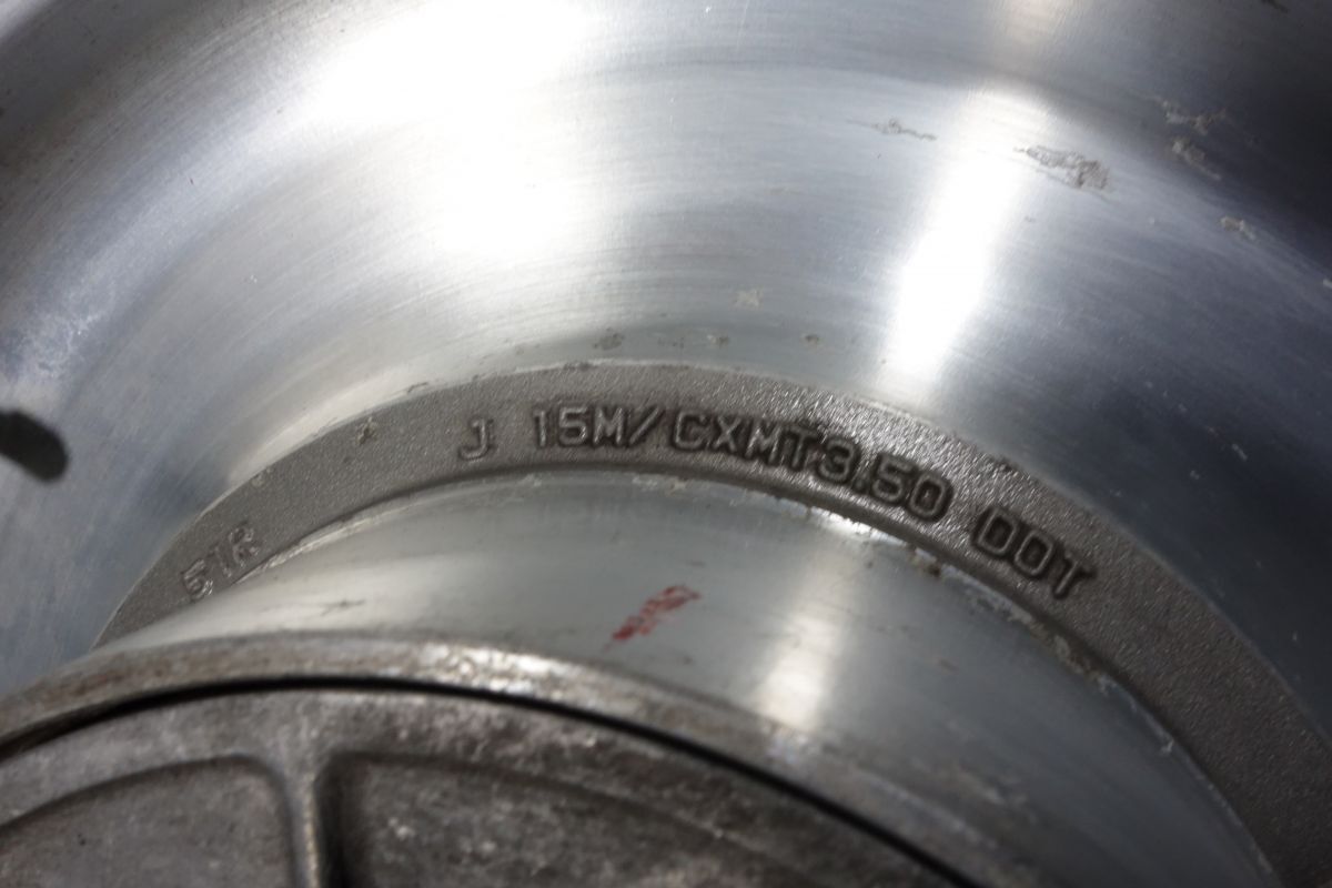 マグナ250 リアホイール ブレーキドラム Vツイン MC29 ホンダ 純正 15×3.50 #R20250303_画像3