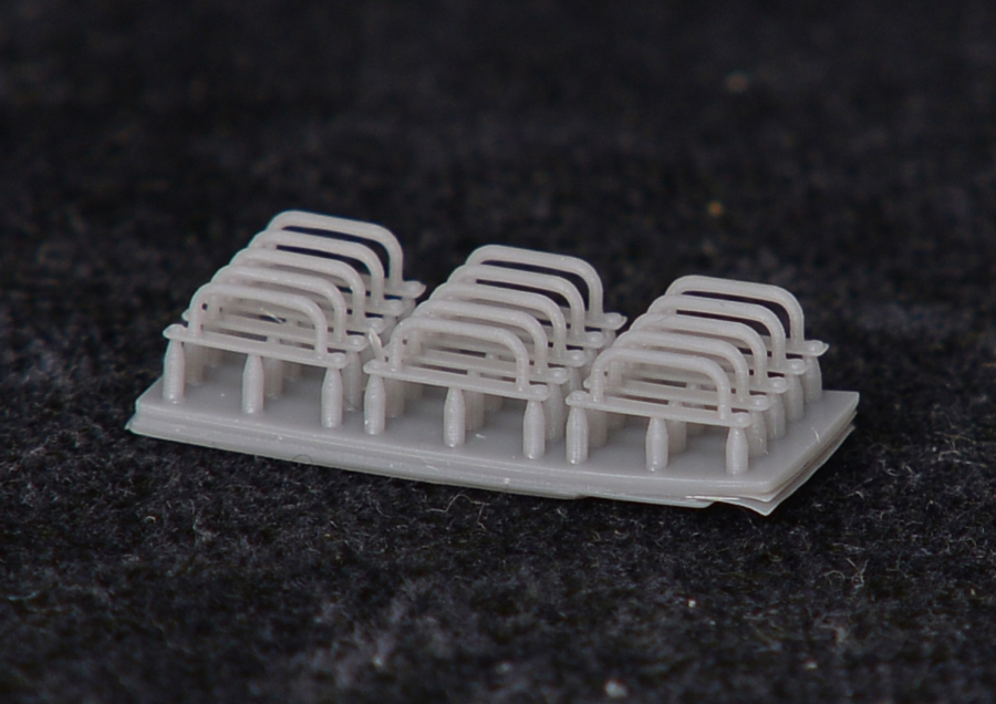 3Dプリンタ出力自作パーツ　汎用ハンドル　プラモデル改造に　1/35戦車、ガンプラ等_画像1