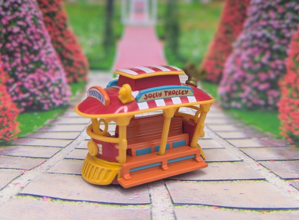 ジョリートロリー(東京ディズニーランド)ミニカー ディズニー トミカ ビークルコレクション ジョリートロリー 東京