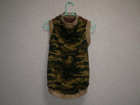  ручная работа * собака одежда * большой собака *.. глубокий собака * футболка * майка * милитари * Brown * бежевый * камуфляж * камуфляж способ * майка *