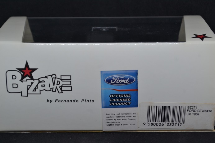 BizarRE 1/43 FORD GT40 LM 1964 ビザール フォード ル・マン 24時間 フィル・ヒル ブルース・マクラーレン 絶版 希少 レア_画像9