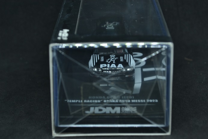 INNO MODELS 1/64 HONDA CIVIC EF9 TEMPLE RACING OSAKA AUTO MESSE 2023 イノ ホンダ シビック テンプルレーシング 大阪オートメッセ_画像2