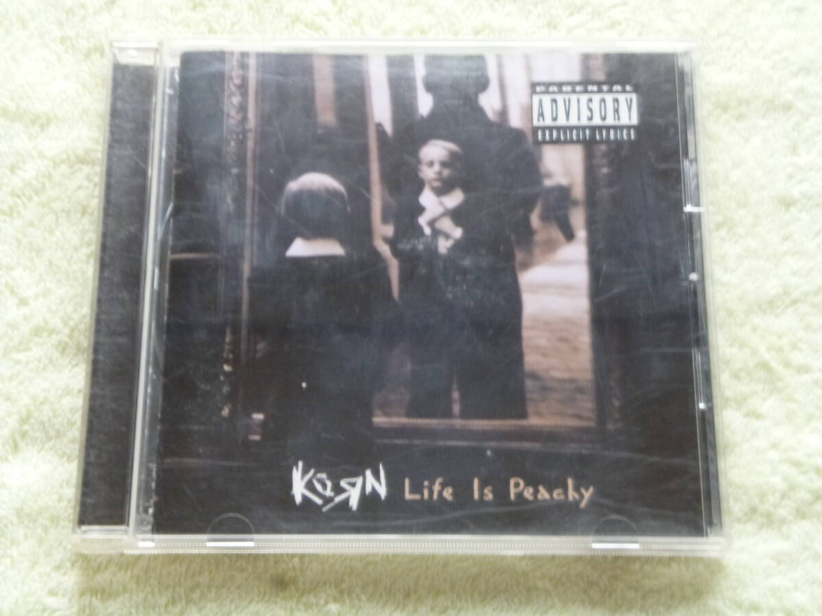 KORN　コーン　LIFE IS PEACHY ライフ・イズ・ピーチィ　日本盤CD　_画像1