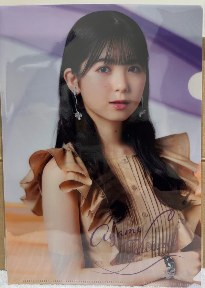 乃木坂46真夏の全国ツアー2022クリアファイル筒井あやめ直筆サイン入り 筒井あやめ 個別クリアファイル 真夏の全国ツアー2022 乃木坂46