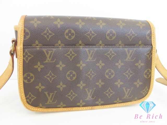 ルイ ヴィトン LOUIS VUITTON ショルダーバッグ モノグラム ソローニュ M42250 LV ロゴ 茶 ブラウン 肩掛け 【中古】【送料無料】bk10155_画像6