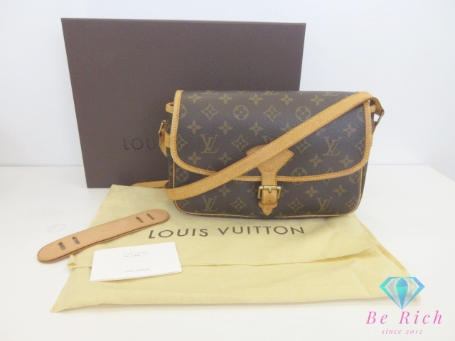 ルイ ヴィトン LOUIS VUITTON ショルダーバッグ モノグラム ソローニュ M42250 LV ロゴ 茶 ブラウン 肩掛け 【中古】【送料無料】bk10155_画像9
