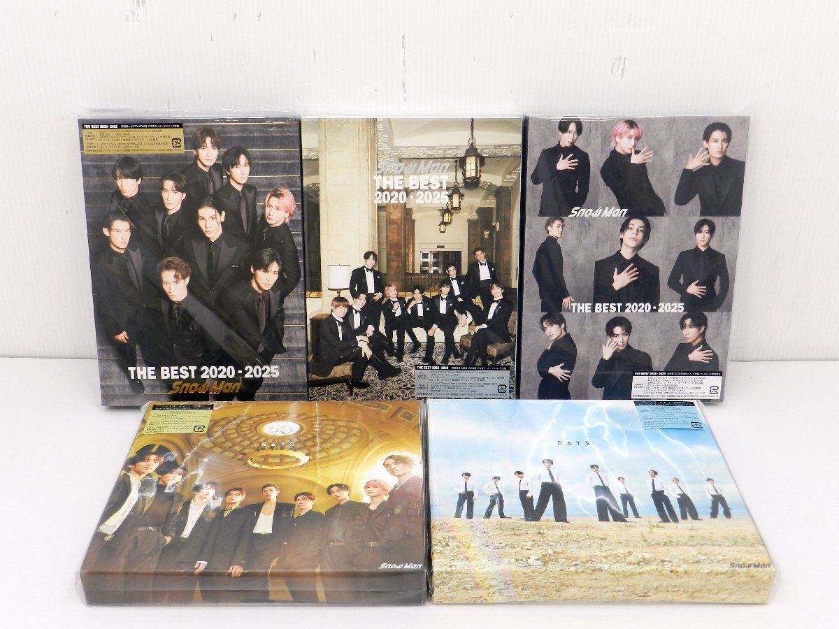 Snow Man まとめ売り 美品】Snow Man CD まとめ売り 5点セット THE BEST 2020-2025
