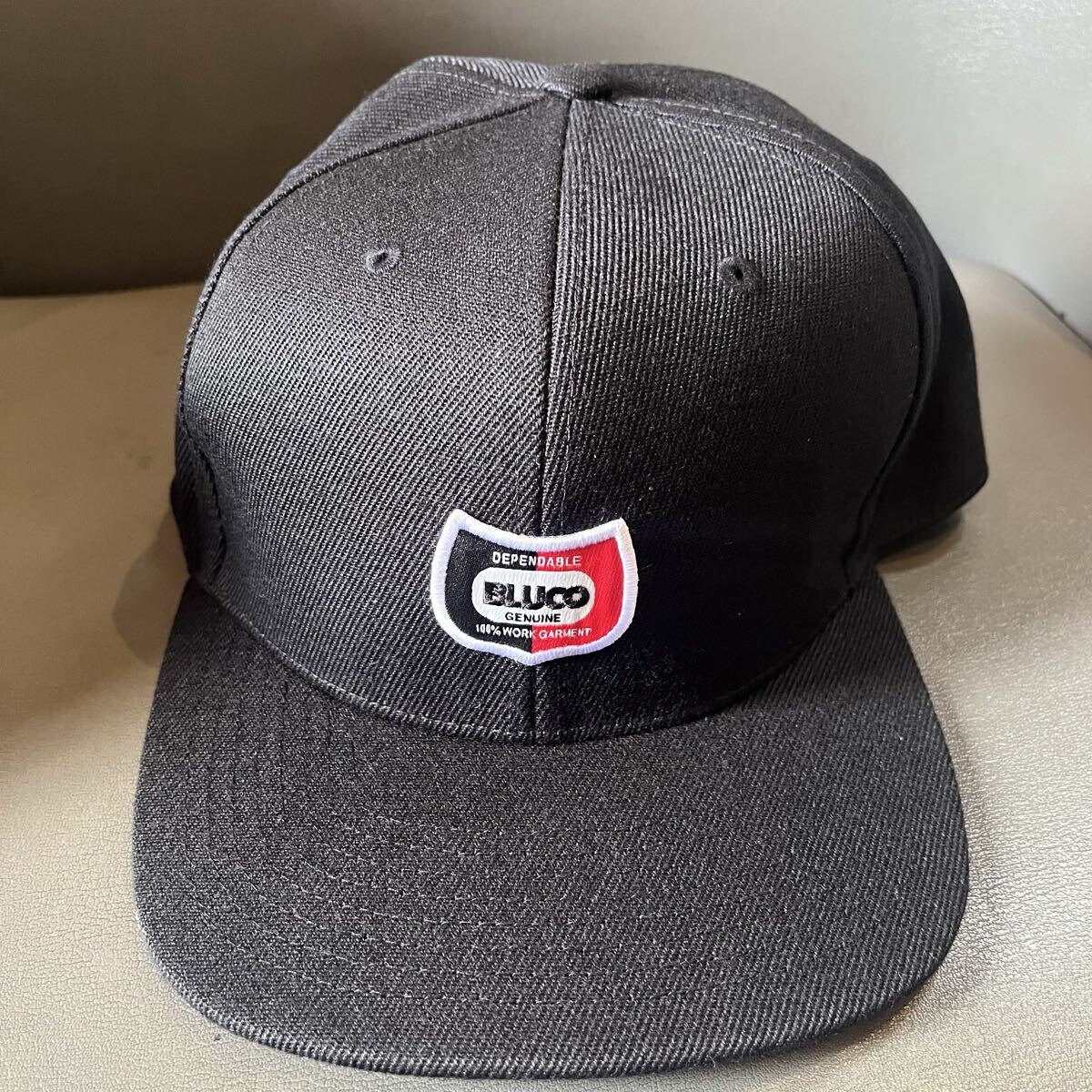 BLUCO/ブルコ　6PANEL CAP -Champ- ブラック_画像1