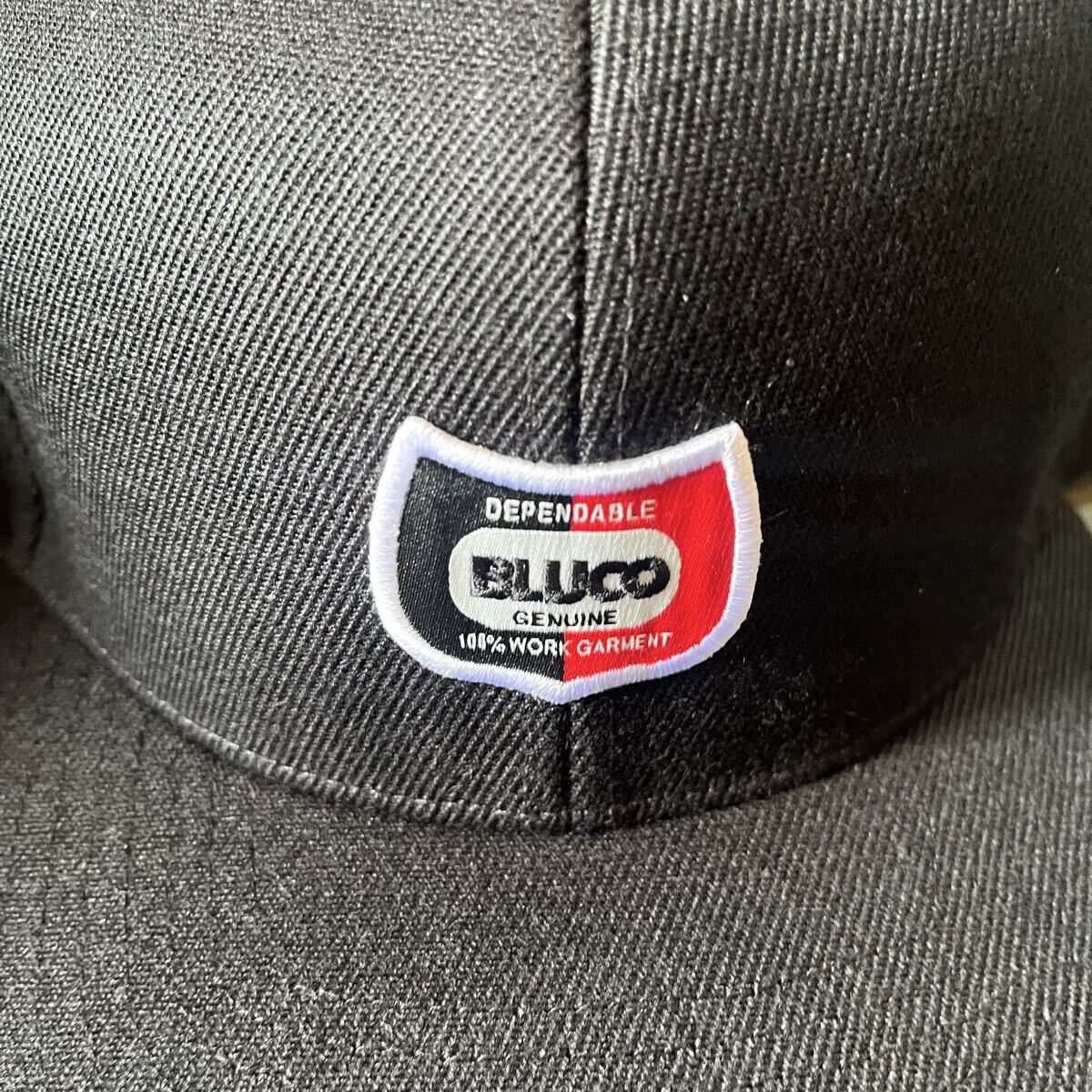 BLUCO/ブルコ　6PANEL CAP -Champ- ブラック_画像2
