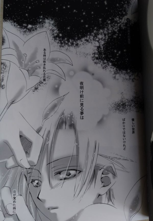 同人志【FF7】幡田忍、青井薔子 ◆「長い夜」★ザックス×クラウド◆漫畫、小説?合同誌【ファイナルファンタジー7】