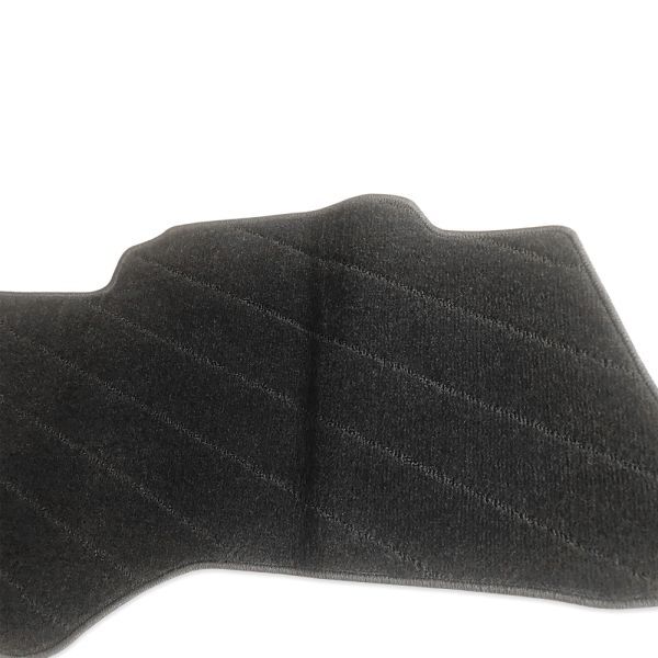 本州送料無料　三菱 ふそう ブルーテック キャンター 平成22年12月- 標準 シングル ダブル フロアマット フロント ブラック 黒_画像3