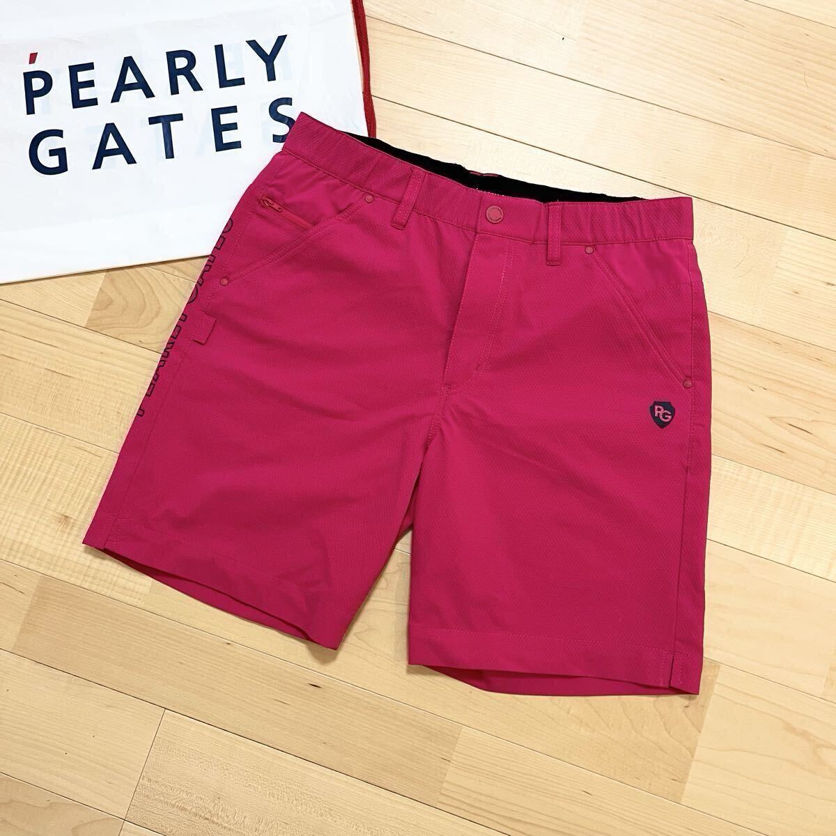 ★美品 パーリーゲイツ ハーフパンツ ショートパンツ メンズ ★送料無料 正規品_画像1