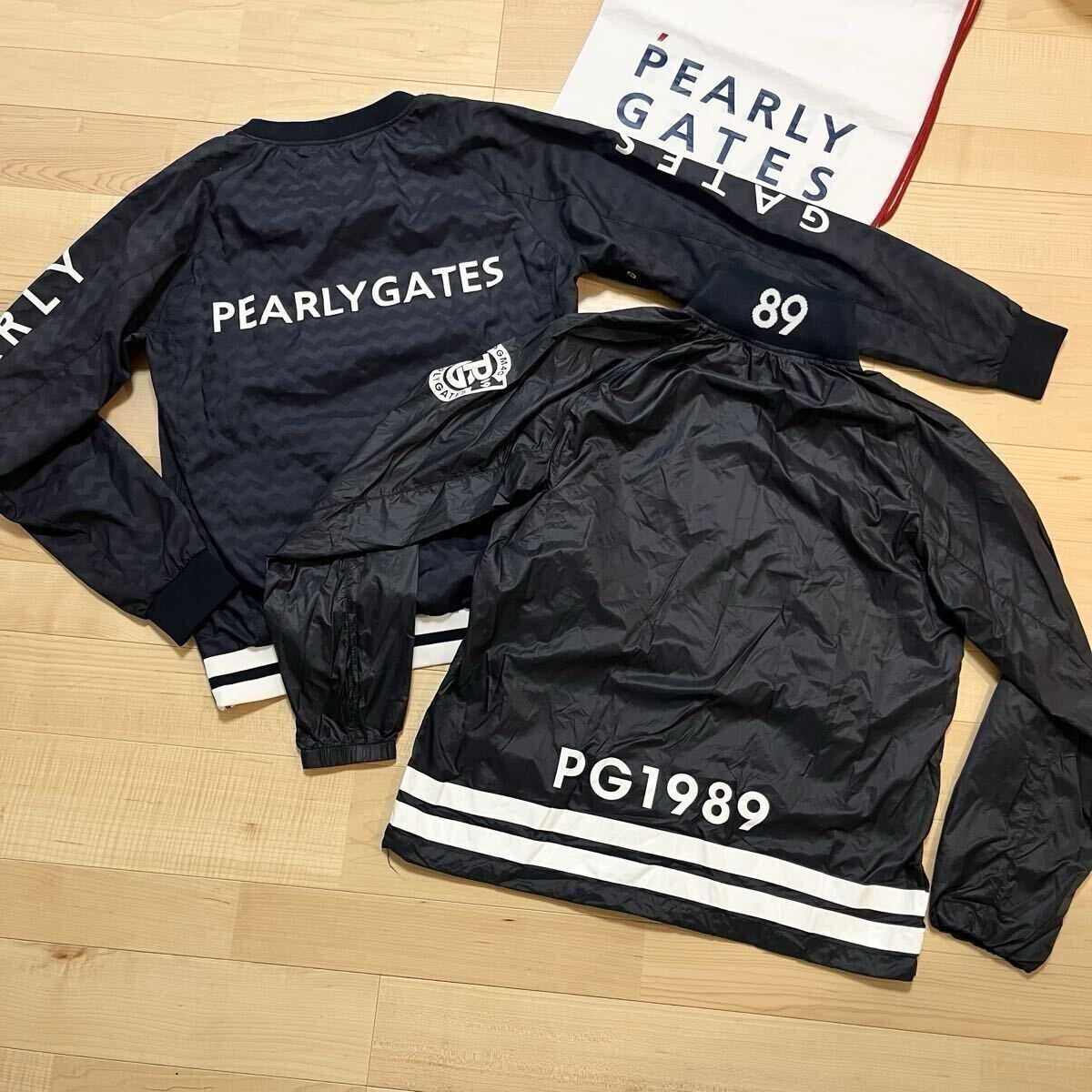 ★美品 パーリーゲイツ タフタストレッチ×CRAFTEVO ツインスニード ジャケットブルゾン ★送料無料 メンズ 正規品_画像4