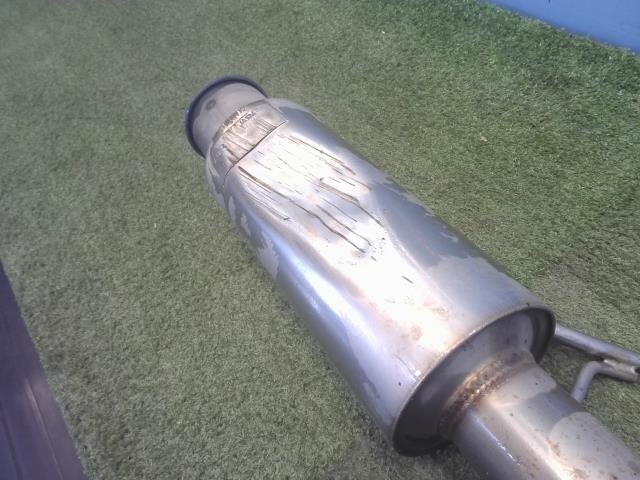 ヴェルファイア ANH20W 柿本改 GTbox 06＆S リアマフラー 1本出し チタニウム 全長153cm パイプ部サイズ60φ 出口80φ 個人宅配送不可_画像5