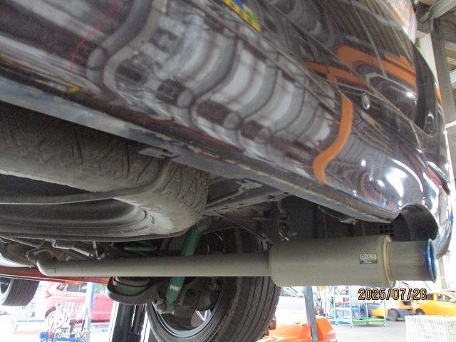 ヴェルファイア ANH20W 柿本改 GTbox 06＆S リアマフラー 1本出し チタニウム 全長153cm パイプ部サイズ60φ 出口80φ 個人宅配送不可_画像8