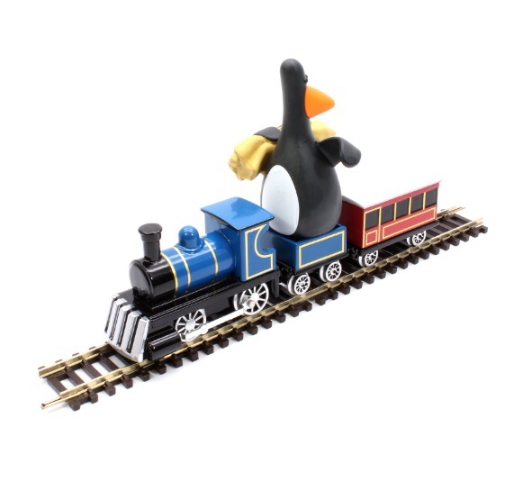 ウォレスとグルミット ★ フェザーズ・マッグロウ 汽車 電車 フィギュア A_画像6