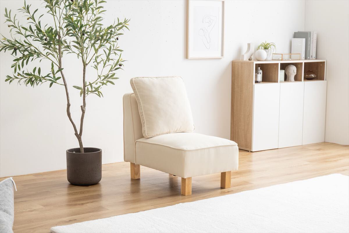 【送料無料】Cindy 1人掛けソファ 天然木 Sバネ 送料無料】Cindy 1人掛けソファ 天然木 Sバネ 家具、インテリア