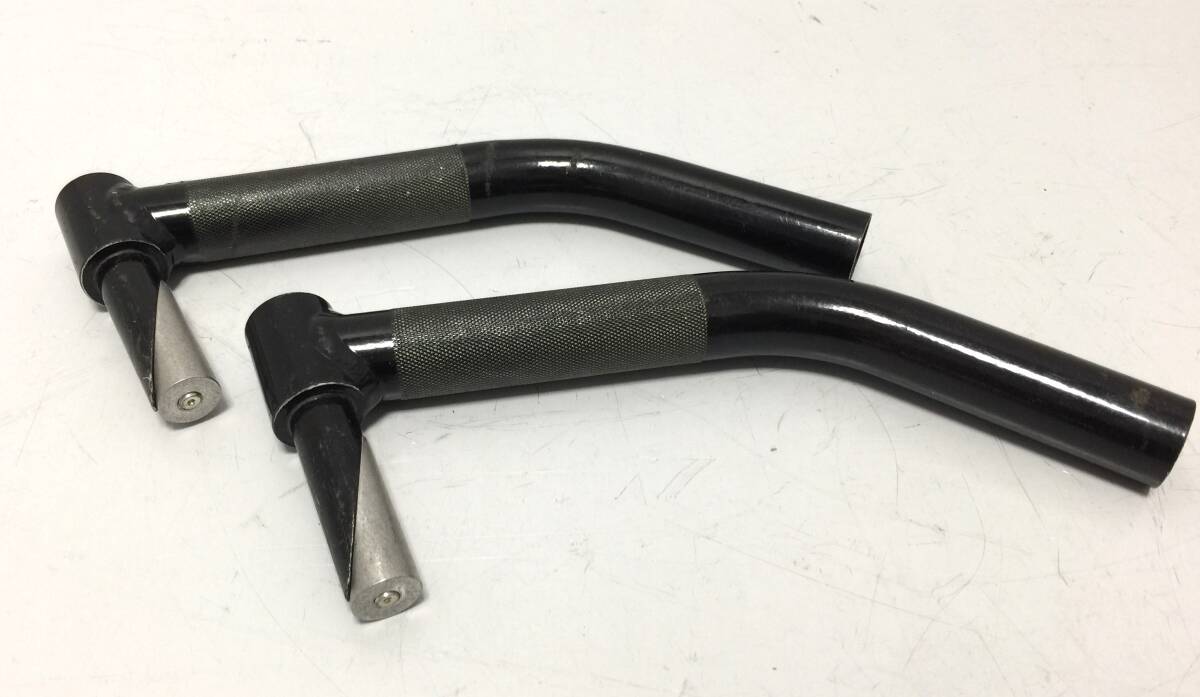 □ ステム コラム径22.2mm 2本まとめ売り 自転車 ビンテージ パーツ 中古 現状品 (NF250822) 218-1283_画像2