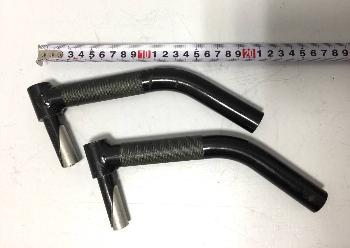 □ ステム コラム径22.2mm 2本まとめ売り 自転車 ビンテージ パーツ 中古 現状品 (NF250822) 218-1283_画像7