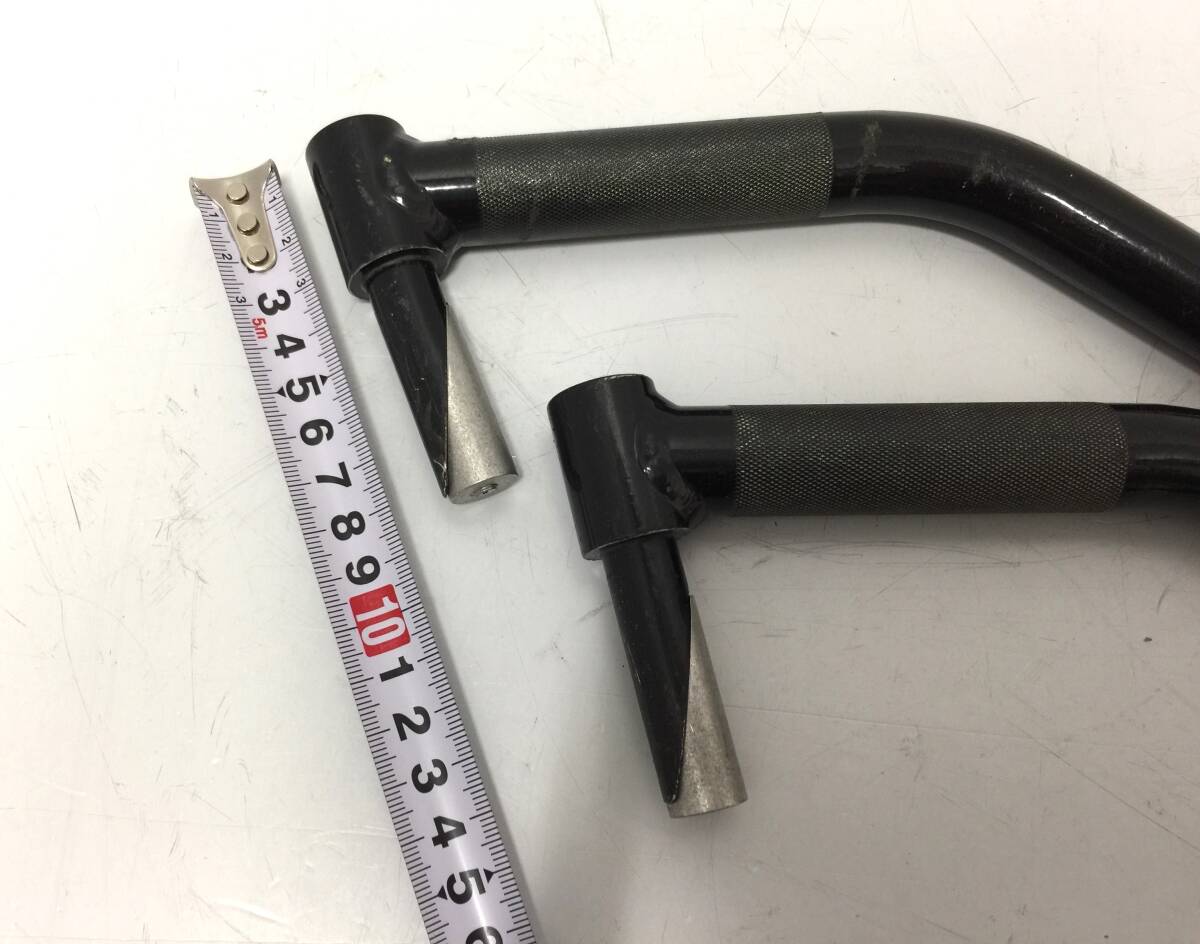 □ ステム コラム径22.2mm 2本まとめ売り 自転車 ビンテージ パーツ 中古 現状品 (NF250822) 218-1283_画像6