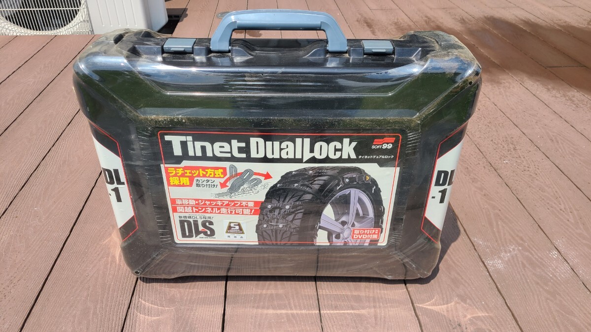 タイヤチェーン　DL-1　ソフト99　チェーン　新品　NBOX　タント　NWGN　R　カプチーノ　s600　シャンテ　ミニ　MOVE　スタッドレス　_画像1