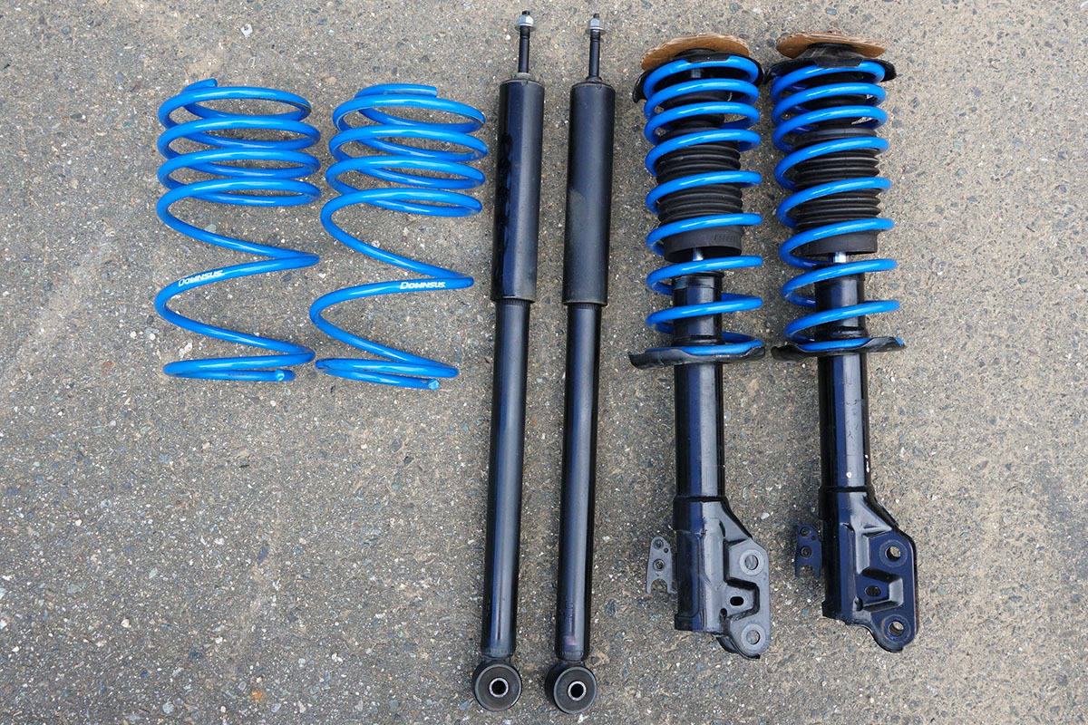 車両パーツ ESPELIR (エスペリア) DOWNSUS スーパーダウンサスラバー リア タント_TANTO BR-1411R BR-1411R ESPELIR エスペリア スーパーダウンサス ミラバン L275V KF-VE 2WD車