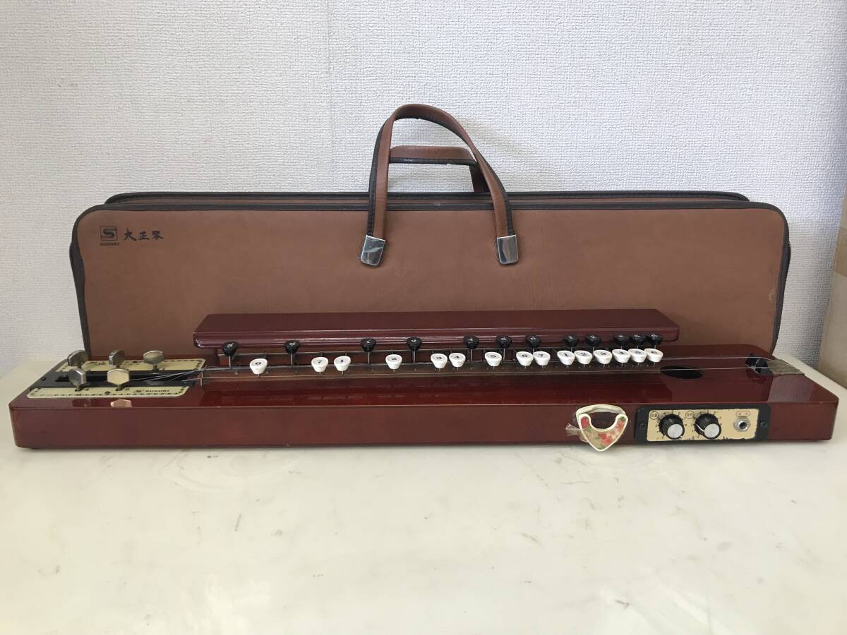 1524 АО ) Suzuki музыкальные инструменты завод Suzuki Taisho koto [ Special сосна ] струнные инструменты электронный музыкальные инструменты традиционные японские музыкальные инструменты звук музыкальные инструменты материал retro пишущая машинка чехол для ключей имеется др. 