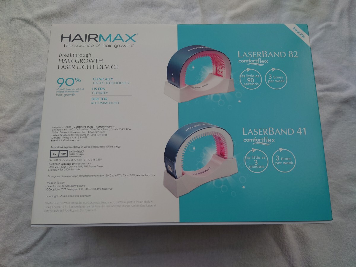 ヘアマックス　レーザーバンド82　HAIRMAX　LaserBand82　家庭用レーザー育毛器　スカルプケア