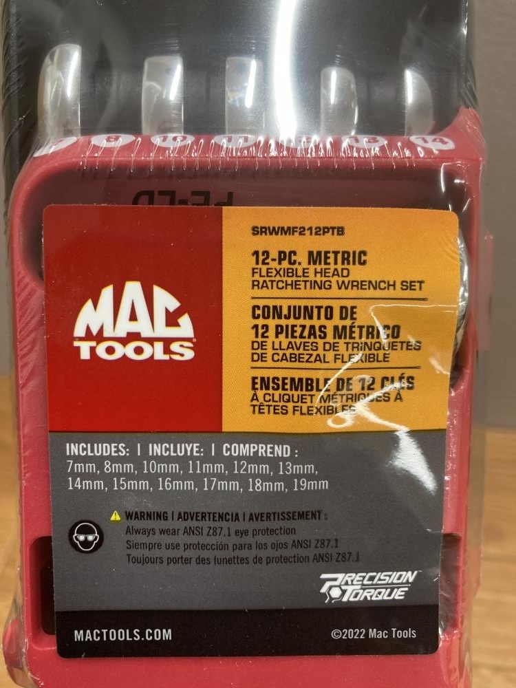 003☆未使用品・即決価格☆マックツール MACTOOLS 六角レンチセット SHKL13SB ☆Mac Tools☆マックツール☆つなぎ☆前右胸ロゴロゴ刺繍⁄左前脇腹