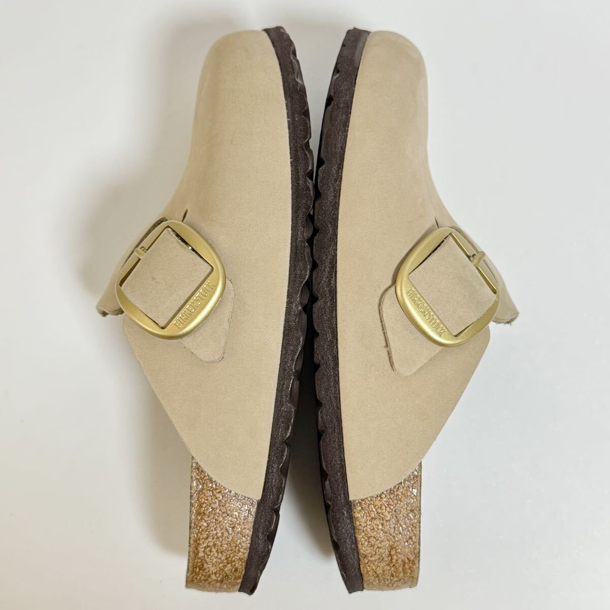 ビルケンシュトック　ボストン ビッグバックル　ベージュ　25.0 39 BIRKENSTOCK ビルケンシュトック Boston Big Buckle ボストン