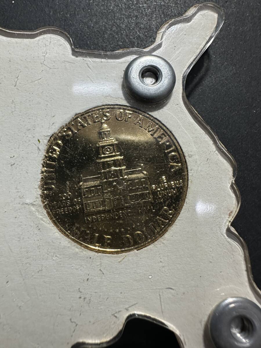 ★コレクター必見！！ 当時物 現状品 アメリカ合衆国建国200周年記念 コインセット リバティコイン ケネディ ビンテージ ドル貨幣 KZ252_画像7