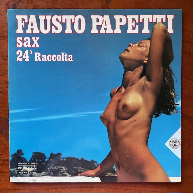 ★コレクション放出！STEVIE WONDER カヴァー！伊 ORIG. ファンク ディスコ / FAUSTO PAPETTI『24a RACCOLTA』SEXY エロ ヌード 美女ジャケ_画像1