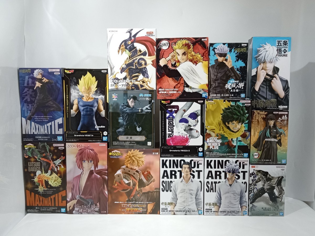 フィギュア まとめ売り 23体 ドラゴンボール 呪術廻戦 ヒロアカ その他【A】 未開封】 ドラゴンボール/ヒロアカ/呪術/鬼滅/るろうに剣心 他
