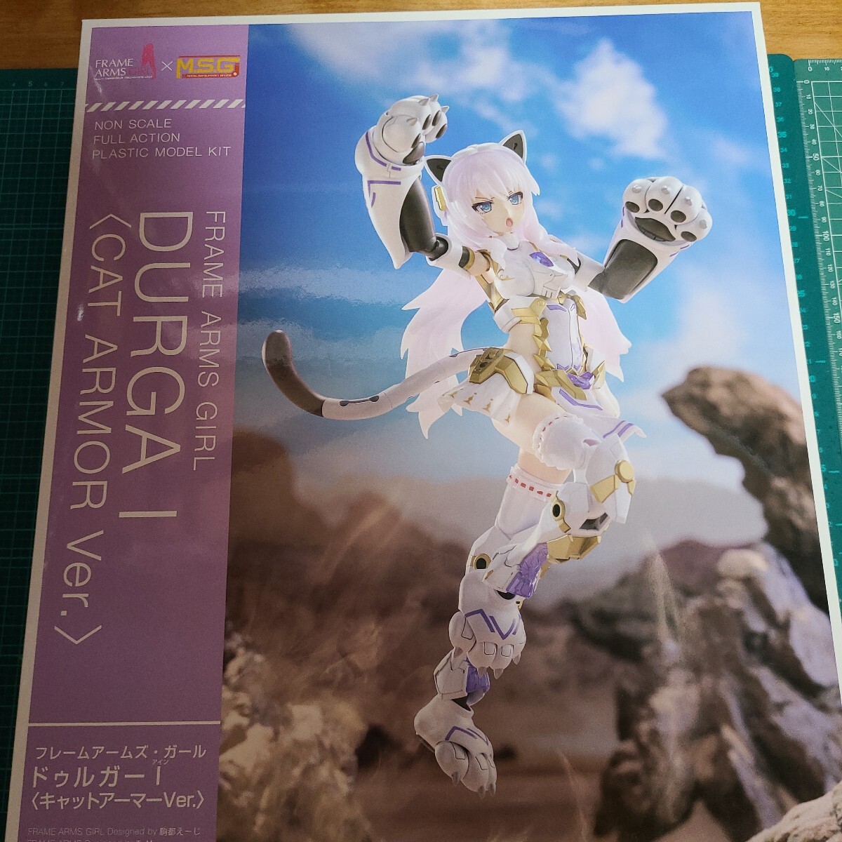 コトブキヤ フレームアームズガール ドゥルガーI キャットアーマーVer プラモデル未組立_画像1