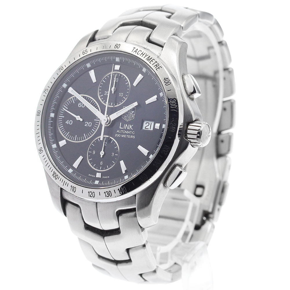 タグホイヤー TAG HEUER CJF2110-0 リンク クロノグラフ デイト 自動巻き メンズ _900507_画像2