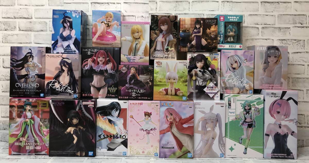 【ホロライブ】【新品未開封】【美少女プライズフィギュア】【まとめ売り】 〇まとめ 1円スタート 未開封 22個 美少女系 プライズフィギュア