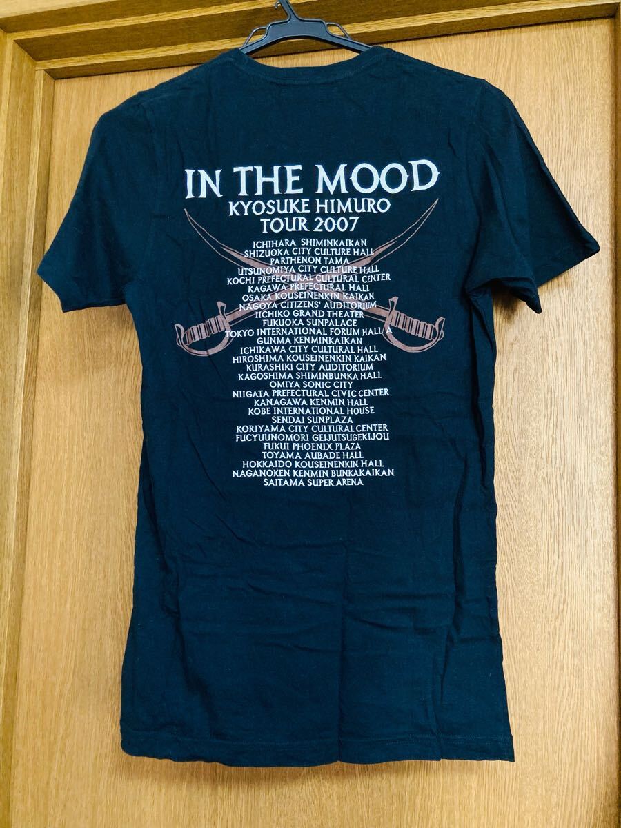 氷室京介 Tシャツ 2007 IN THE MOOD ツアー LIVE Mサイズ_画像3